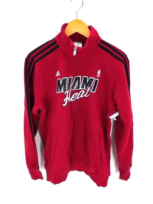 adidas（アディダス） NBA MIAMI HEAT ジップアップスウェットトラックジャケット メンズ アウター