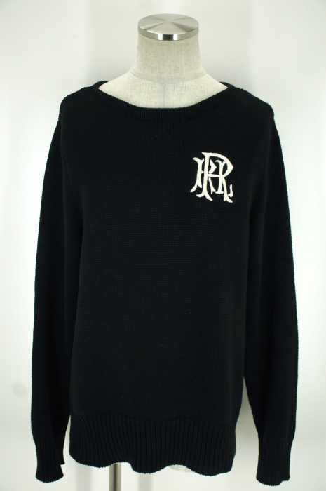 Rugby Ralph Lauren（ラグビーラルフローレン） 刺繍入りコットンニットトップス メンズ トップス