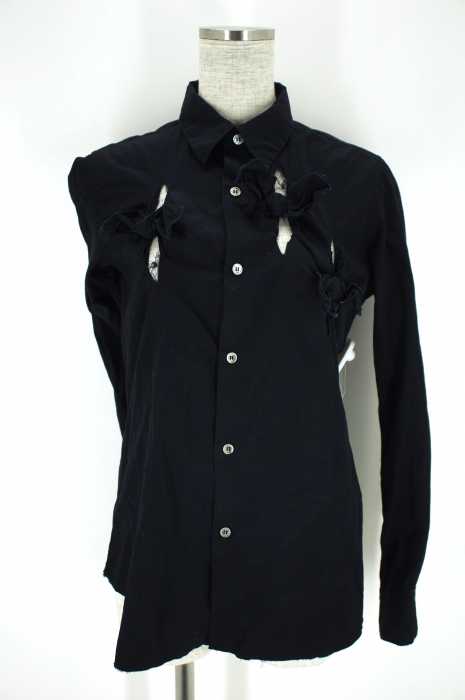 COMME des GARCONS （コムデギャルソン） AD2002 リボンデザインシャツ レディース トップス