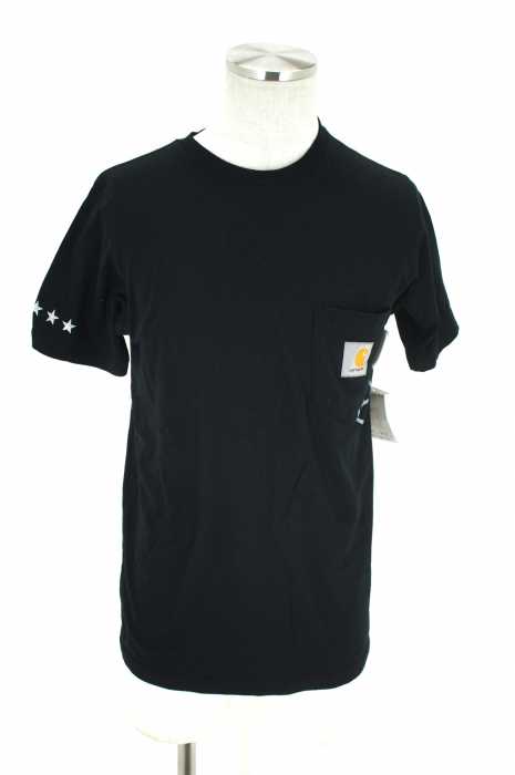 uniform experiment × Carhartt （ユニフォームエクスペリメント × カーハート） ポケット付きプリントTシャツ メンズ トップス