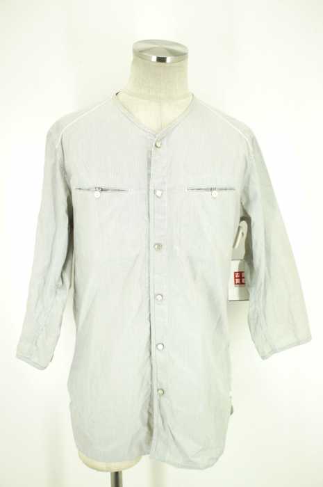 nonnative （ノンネイティブ） ROVER SHIRT　ノーカラー メンズ トップス