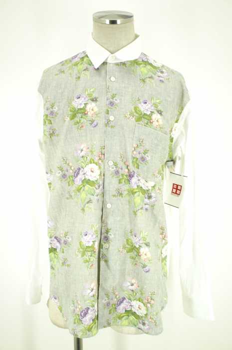 COMME des GARCONS SHIRT （コムデギャルソンシャツ） Flower Patch Shirt メンズ トップス