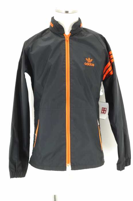 adidas （アディダス） 80S トレフォイルロゴ後期 スタンドカラージップアップブルゾン メンズ アウター