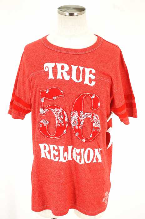TRUE RELIGION （トゥルーレリジョン） ナンバリング　レター　ワッペン バンダナ メンズ トップス