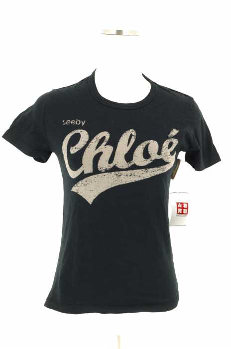 SEE BY CHLOE （シーバイクロエ） ロゴプリントTシャツ レディース トップス