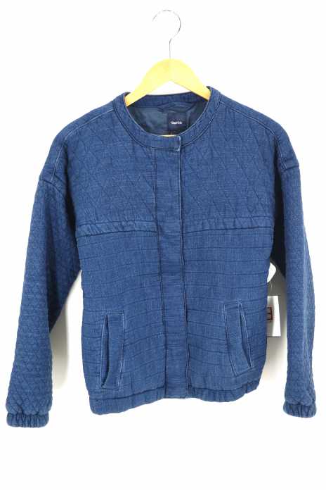 gap kids（ギャップキッズ） キルティング 中綿 ノーカラー 切替 レディース アウター