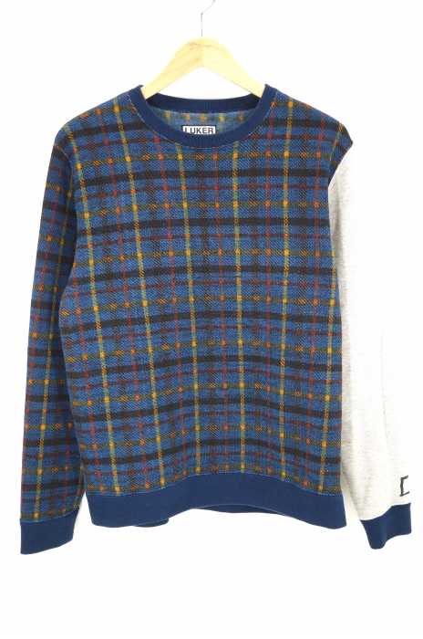 LUKER BY NEIGHBORHOOD（ルーカーバイネイバーフッド） R.CHECK / E-CREW . LS メンズ トップス