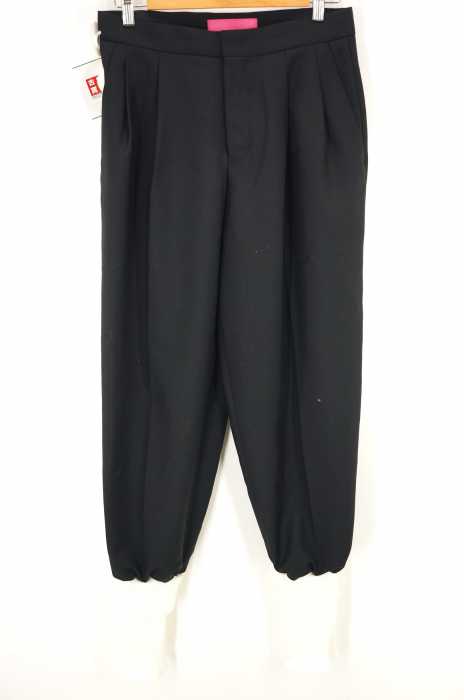 Y's （ワイズ） 18AW 裾ドッキング2タックスラックスパンツ レディース パンツ