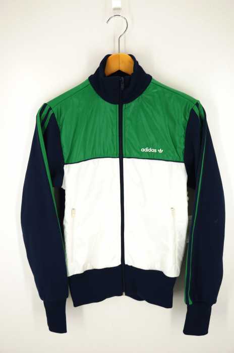 adidas Originals (アディダスオリジナルス) ナイロン切替 ジャージ トラック ジップアップ レディース アウター