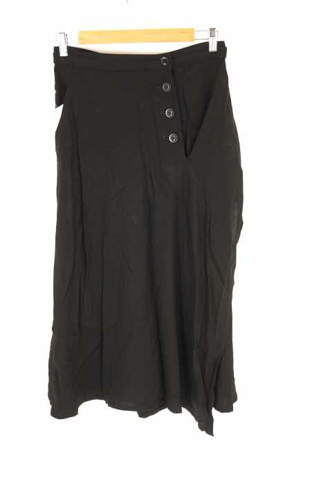 Y's （ワイズ） Asymmetric woven midi skirt アシンメトリー スカート レディース スカート