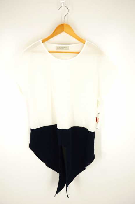 BEAUTY & YOUTH UNITED ARROWS (ビューティーアンドユースユナイテッドアローズ) ワッフル×ヘムリボンショートスリーブ レディース トップス