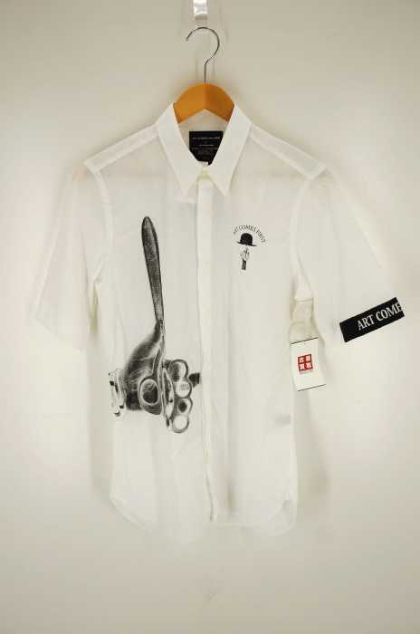 AVEC CES FRERES BY ART COMES FIRST（アートカムズファースト） ACF 16 PRINT SHIRT　プリントシャツ メンズ トップス