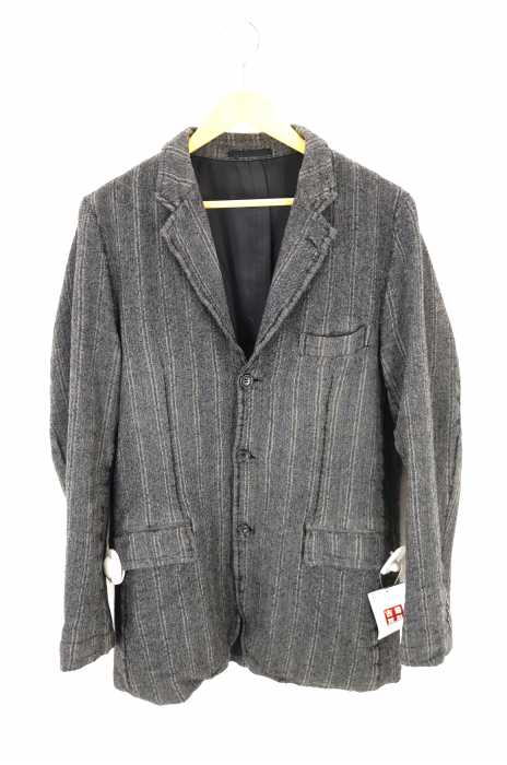 COMME des GARCONS HOMME （コムデギャルソンオム） AD2008 縮絨3Bテーラードジャケット メンズ アウター