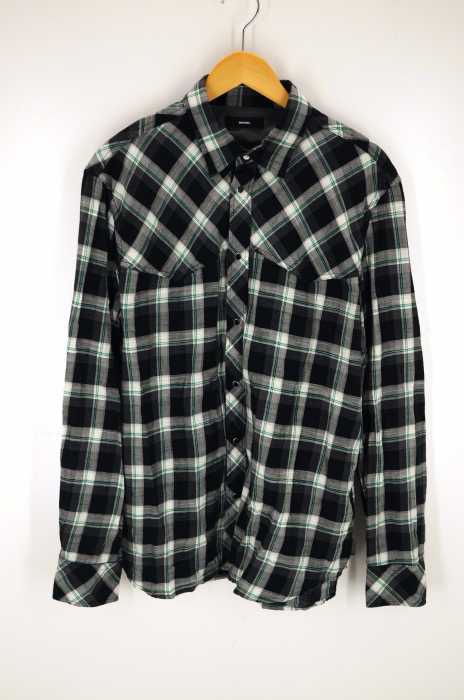 DIESEL (ディーゼル) コットンチェックシャツ メンズ トップス