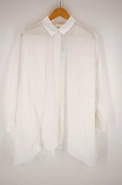 BLACK by moussy（ブラックバイマウジー） handkerchief hem loose sh ハンカチーフヘムルーズシャツ レディース トップス