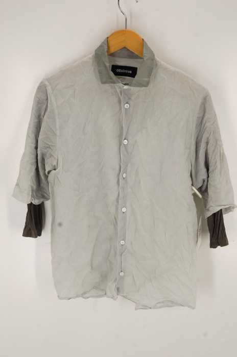 08sircus(ゼロエイトサーカス) スリーブドッキングシャツ メンズ トップス
