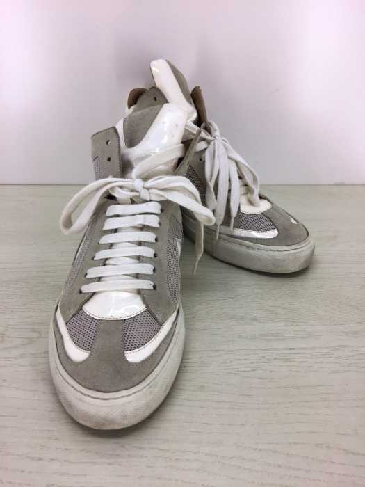 MM6 Maison Margiela（エムエムシックス メゾンマルジェラ） エナメルスエードハイカットスニーカー レディース シューズ