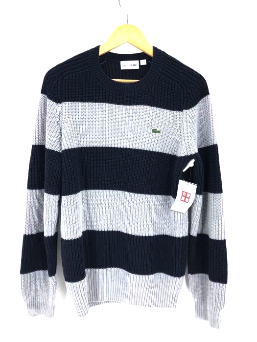LACOSTE(ラコステ) ボーダーニットセーター メンズ トップス