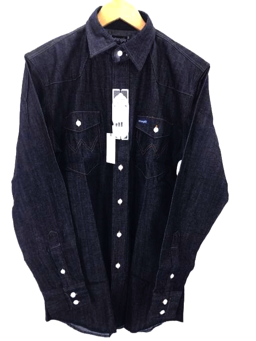 Wrangler（ラングラー） デニムウエスタンシャツ メンズ トップス