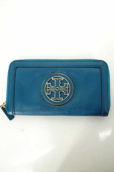 TORY BURCH（トリーバーチ） レザーラウンドジップ長財布 レディース ファッション雑貨