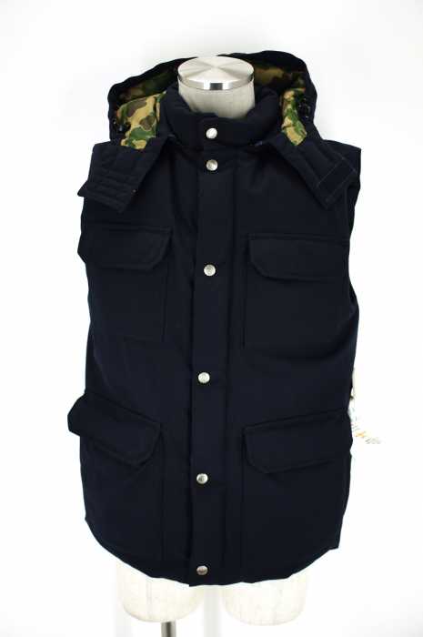 SOPHNET. （ソフネット） HOODED DOWN VEST ダウンベスト メンズ アウター