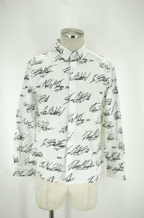 HARE （ハレ） スナップボタン総柄シャツ メンズ トップス