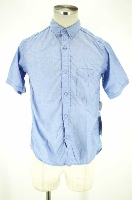 Wardrobe White Mountaineering ワードローブ ホワイトマウンテニアリング 半袖ボタンダウンシャツ メンズ トッ ブランド古着買取販売バズストア