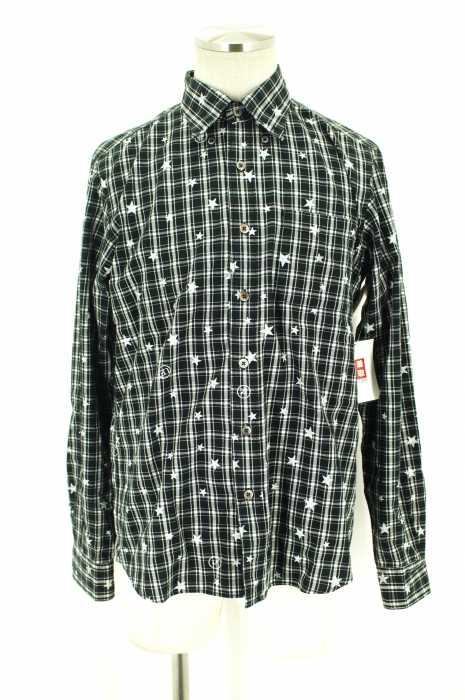 uniform experiment(ユニフォームエクスペリメント) 15AW スタープリントボタンダウンシャツ メンズ トップス