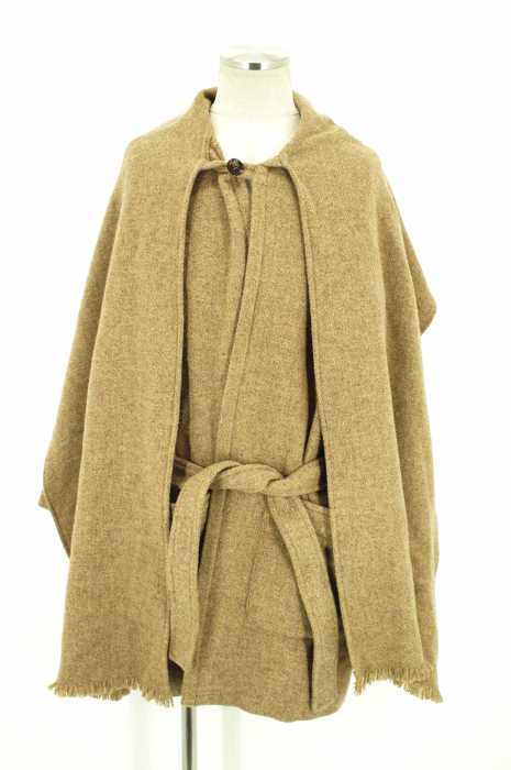 tone (トーン) 15AW STOLE OVER COAT CAMEL　ストールデザインコート メンズ アウター