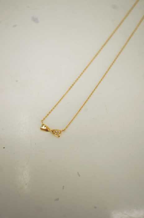 k.uno (ケイウノ) Ribbon Ribbon リボンリボン K18 レディース アクセサリー