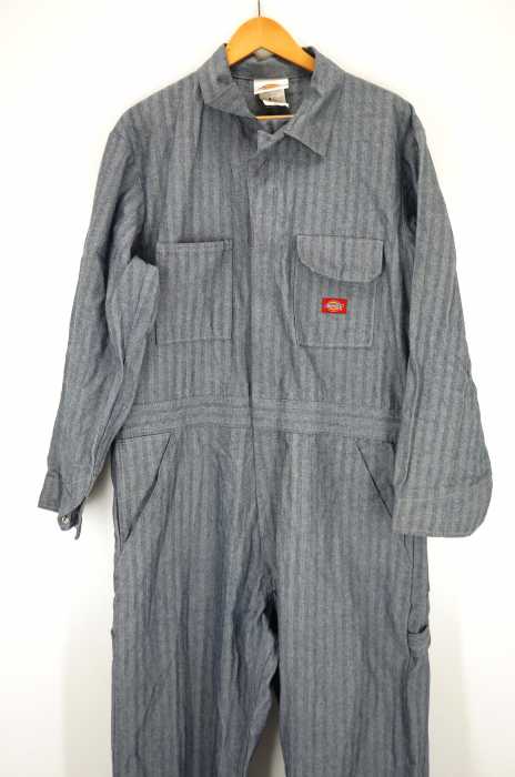 Dickies （ディッキーズ） ヘリンボーン ワーク メンズ オールインワン