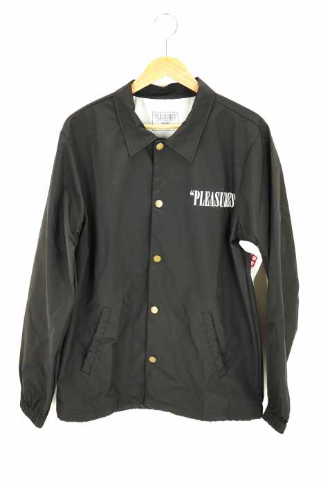 PLEASURES（プレジャーズ） Watching You Coach Jacket プリント コーチジャケット メンズ アウター
