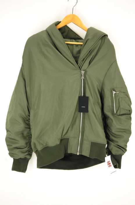 EMODA （エモダ） BIG COLLAR VOLUME MA-1 レディース アウター