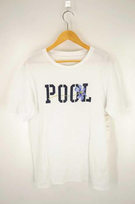 the POOL aoyama (ザプールアオヤマ) ロゴプリント半袖Tシャツ メンズ トップス