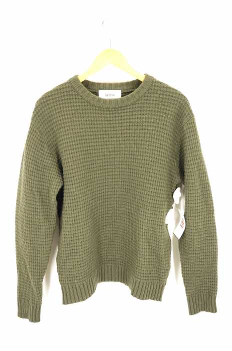 UNITUS（ユナイタス） Waffle Crew Sweater メンズ トップス