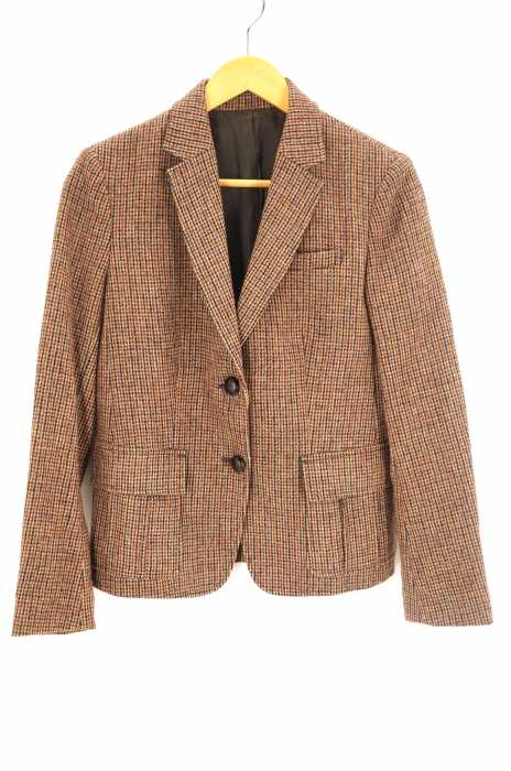 Jpress ジェイプレス 2bツイードテーラードジャケット レディース アウター ブランド古着買取販売バズストア