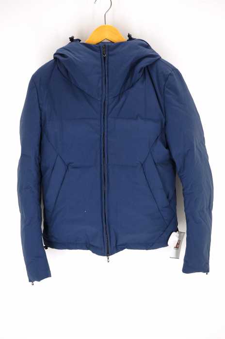 ATTACHMENT (アタッチメント) Ny/Coストレッチタフタ フーデッドダウンジャケット メンズ アウター
