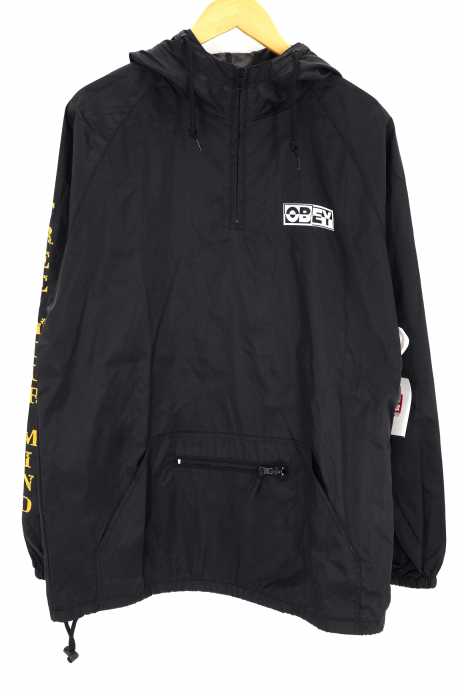 OBEY（オベイ） ハーフジップ　アノラック メンズ アウター