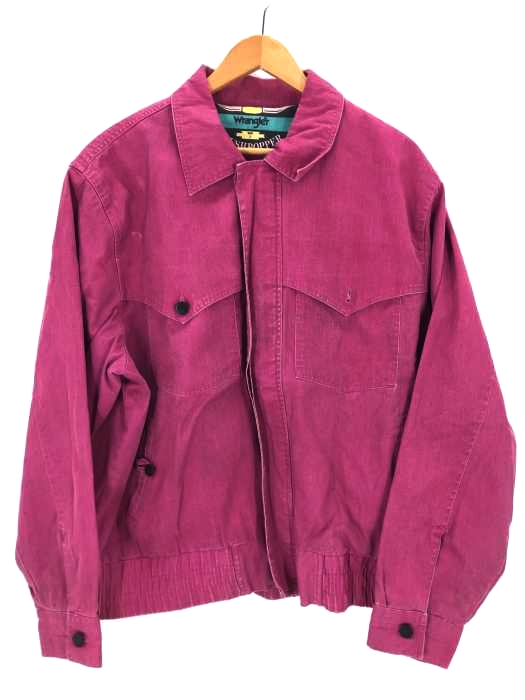 Wrangler（ラングラー） 80S-90S BRUSHPOPPER 比翼スウィングトップジャケット メンズ アウター