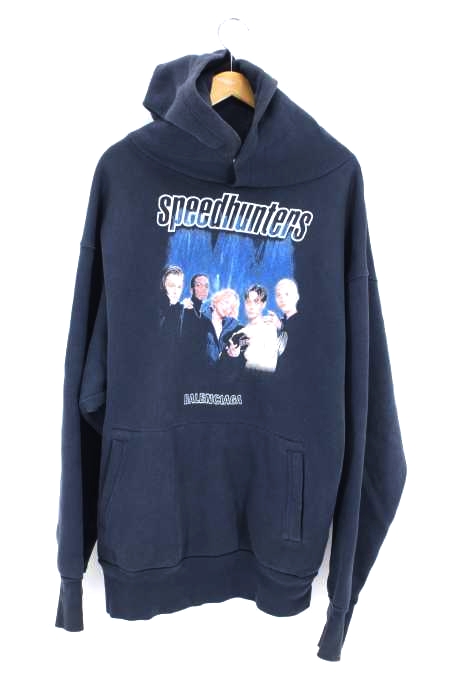 BALENCIAGA（バレンシアガ） Speedhunter Cotton Blend Hoodie メンズ トップス