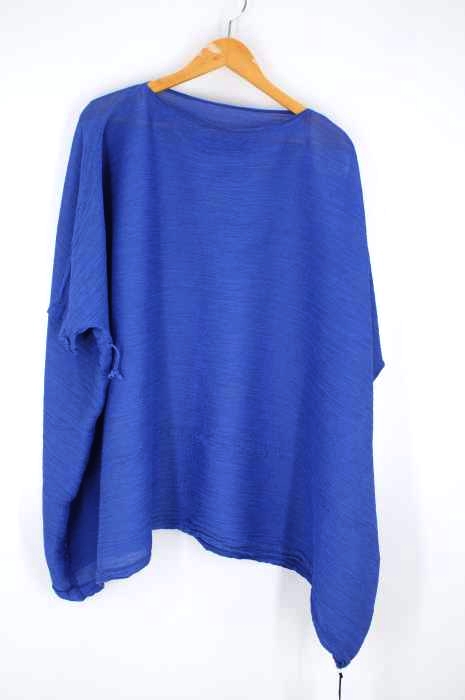 me ISSEY MIYAKE（ミー イッセイミヤケ） STRING SEE-THROUGH CRAOPE レディース トップス