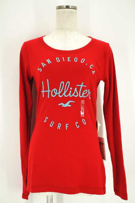Hollister （ホリスター） ロゴ刺繍カットソー レディース トップス