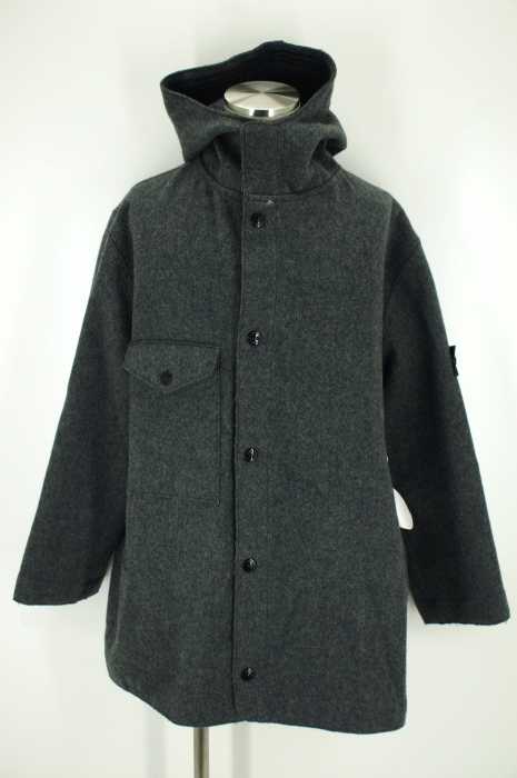 STONE ISLAND （ストーンアイランド） ウールスナップコート メンズ アウター