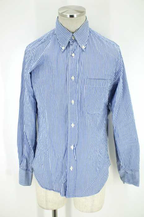 individualized shirts（インディヴィジュアライズドシャツ） ボタンダウンストライプシャツ メンズ トップス