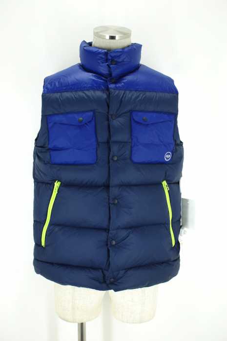 SOPHNET. ×  fragment design (ソフネット × フラグメントデザイン) 12AW LIGHT WEIGHT DOWN VEST ダウンベスト メンズ アウター
