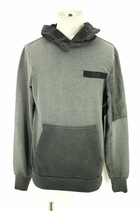 G-STAR RAW （ジースターロー） 加工パーカー メンズ トップス
