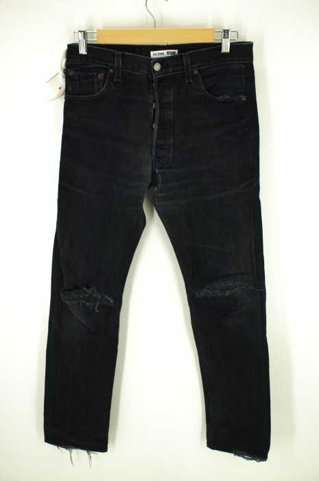 RE／DONE × LEVI'S (リダン × リーバイス) クラッシュ加工　デニムパンツ メンズ パンツ
