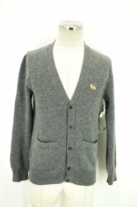 MAISON KITSUNE （メゾンキツネ） ウールニット　カーディガン メンズ トップス