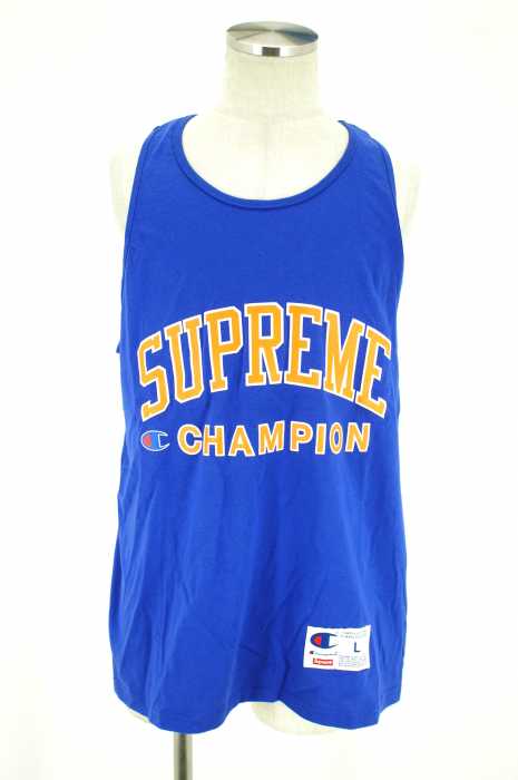 Supreme ×Champion （シュプリーム×チャンピオン） Tank Top アーチロゴタンクトップ メンズ トップス