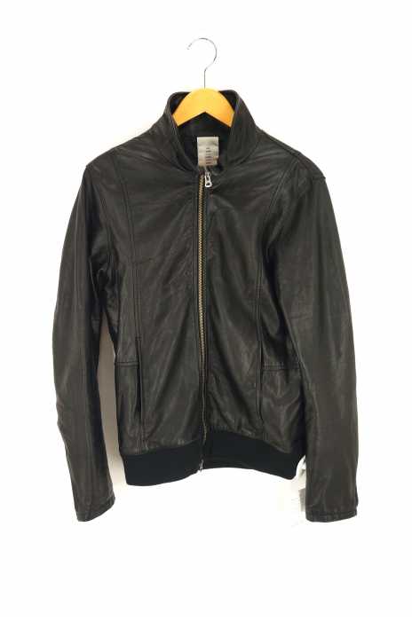 shama（シャマ） 15AW 裾リブレザーブルゾン メンズ アウター